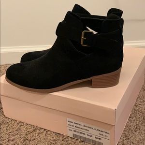 Black booties